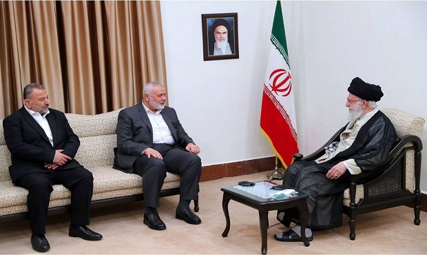 حماس: اسماعیل هنیه به تهران سفر کرده و با رهبر انقلاب دیدار داشته است