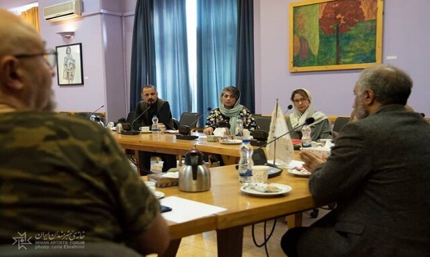 جلسه شورای تجسمی خانه هنرمندان ایران برگزار شد