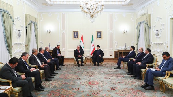 دیدار نخست وزیر سوریه با دکتر رئیسی