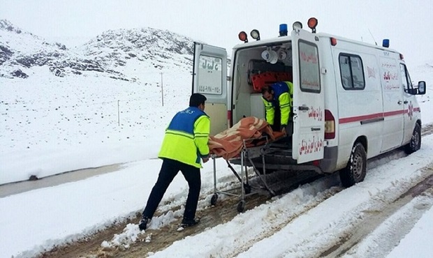 بارش سنگین برف و باران در ۱۲ استان