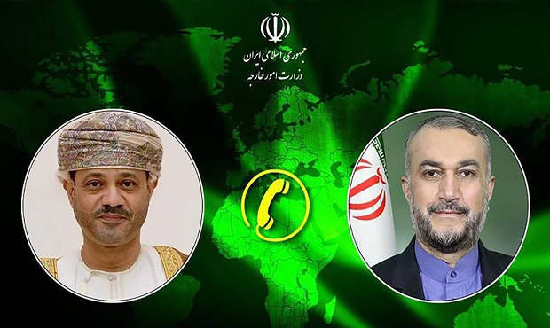تماس تلفنی امیرعبداللهیان و وزیر امور خارجه عمان