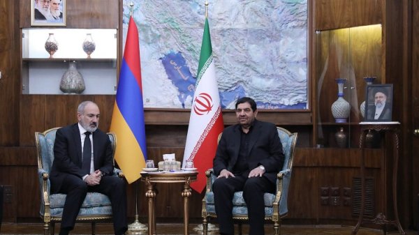 دیدار نخست وزیر ارمنستان با سرپرست ریاست جمهوری