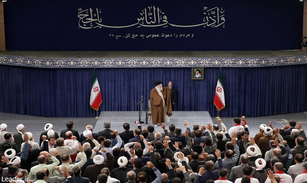 رهبر انقلاب: حج امسال باید حج برائت از دشمن جنایتکار صهیونیستی و حامیانش باشد رهبر انقلاب: حج امسال باید حج برائت از دشمن جنایتکار صهیونیستی و حامیانش باشد
