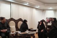 دیدار سرپرست ریاست جمهوری با خانواده استاندار شهید آذربایجان شرقی