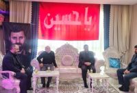 دیدار دکتر مخبر با خانواده سردار شهید سید مهدی موسوی