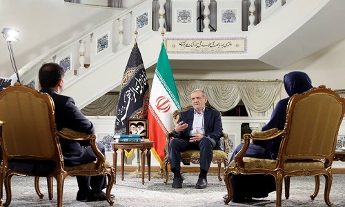 نکات مهم گفت گوی تلویزیونی پزشکیان با مردم