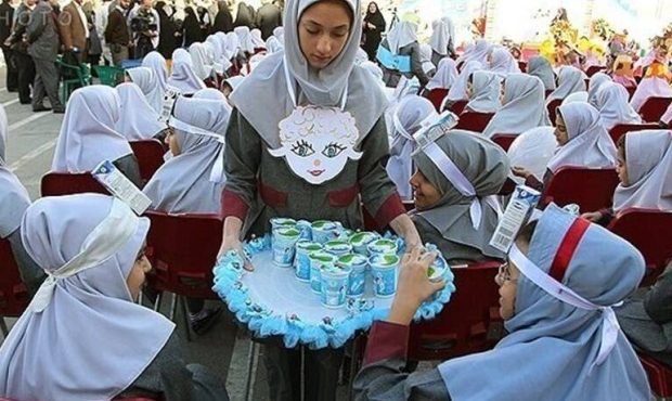 اثربخشی خوبِ توزیع شیر در مدارس