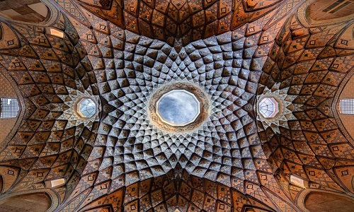 بازار کاشان شاهکار بی نظیر معماری