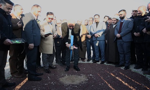 نیروگاه حرارتی ۱۸۰ مگاواتی آلومینای ایران با حضور وزیر کار کلنگ زنی شد