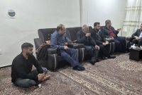 دیدار مدیرکل راه و شهرسازی خوزستان با خانواده‌های جانباختگان حادثه واژگونی اتوبوس سربازان