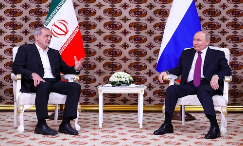 پزشکیان دقایقی قبل در مسکو