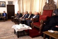 بازدید معاون راهبردی رئیس جمهور از دو کلیسا در تهران