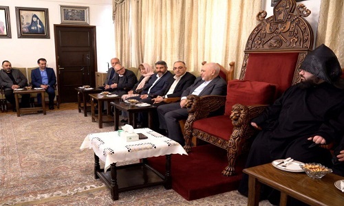 بازدید معاون راهبردی رئیس جمهور از دو کلیسا در تهران