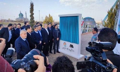 افتتاح مجتمع  تفریحی جنوب کشور در سیرجان با حضور رئیس جمهور