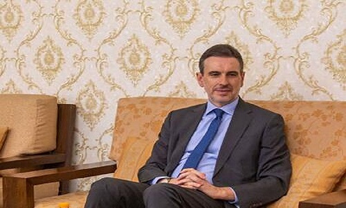 تبریک آنتونیو گاسپار سفیر اسپانیا در ایران به مسئولان جشنواره موسیقی فجر