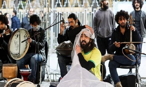 شروع اجراهای خیابانی چهلمین جشنواره بین المللی موسیقی فجر