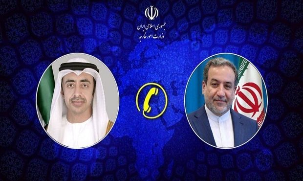 گفتوگوی تلفنی وزرای امور خارجه جمهوری اسلامی ایران و امارات عربی متحده گفتوگوی تلفنی وزرای امور خارجه جمهوری اسلامی ایران و امارات عربی متحده