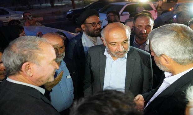 وزیر تعاون، کار و رفاه اجتماعی وارد جیرفت شد