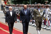 استقبال رسمی معاون اول رئیس‌جمهور از نخست وزیر ازبکستان