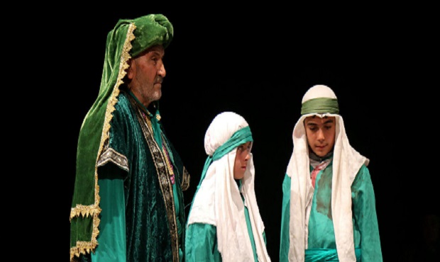 اجرای مجلس شبیه خوانی تعزیه طفلان مسلم در دومین شب «خیمه هنر»