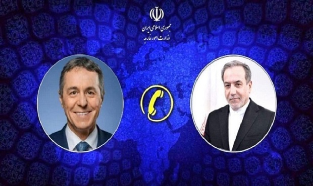 گفت‌وگوی تلفنی وزیر امور خارجه با وزیر امور خارجه سوئیس
