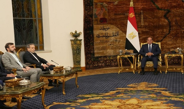 دیدار وزیر امور خارجه با رئیسجمهور مصر دیدار وزیر امور خارجه با رئیسجمهور مصر