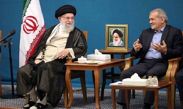 دیدار رئیس‌جمهور با رهبر انقلاب اسلامی پیش از حضور در نشست مجمع عمومی سازمان ملل