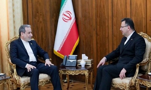 دیدار سفیر جدید ایران در گرجستان با وزیر امور خارجه