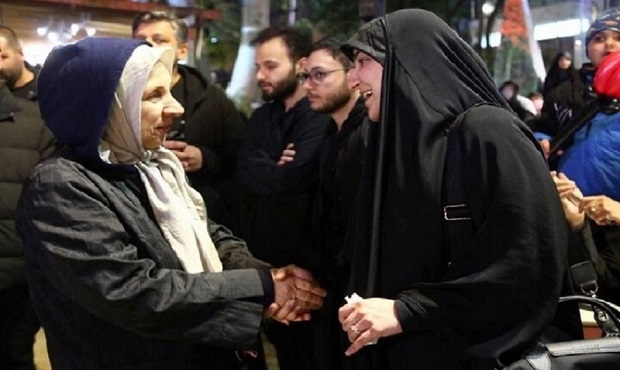 باغ فردوس میزبان فرزندان حاج قاسم سلیمانی شد