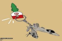 قدرتنمایی ایران برابر ارتش آمریکا از نگاه کمال شرف، کارتونیست یمنی