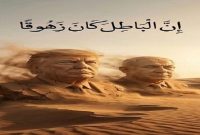 إِنَّ الباطِلَ کانَ زَهوقًا