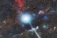 عکس روز ناسا از دنباله‌دار «PanSTARRS» در میان ستاره‌ها
