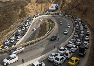 جاده چالوس از ساعت ۱۶ امروز به سمت یک‌طرفه شدن می‌رود