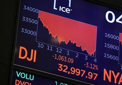 بورس آمریکا تحت تأثیر هشدار وارش درباره افزایش نرخ بهره، به رنگ قرمز درآمد