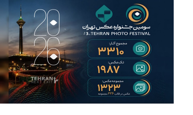 آمار آثار ارسالی به سومین جشنواره عکس «تهران» اعلام شد
