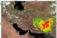 طوفان سیستان با سرعت ۱۰۸ کیلومتر، گردوخاک را تا پایان هفته ادامه می‌دهد