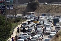 ترافیک سنگین در جاده‌های شمال کشور