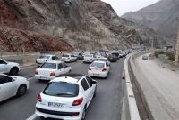 ترافیک سنگین در جاده‌های کندوان، هراز و سوادکوه