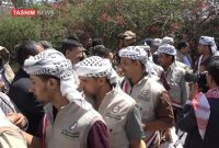 مردم صنعا با شور و شوق از آزادگان یمنی رهایی یافته از چنگال مزدوران سعودی استقبال کردند