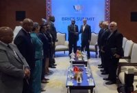 پزشکیان با رئیس‌جمهور آفریقای جنوبی ملاقات کرد