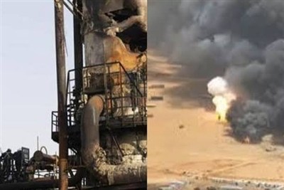 خط لوله نفتی آسیب‌دیده عربستان به زودی به بهره‌برداری نمی‌رسد
