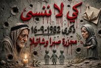 «آسمان اشک ریخت؛ روایت‌های تلخ نسل‌کشی آوارگان فلسطینی در صبرا و شتیلا»