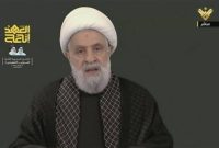 شیخ نعیم در سالگرد شهادت حسن نصرالله: عزم راسخ برای ادامه مقاومت و اخراج اشغالگران