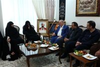 دیدار سرلشکر صفوی با خانواده شهید غلامعلی رشید