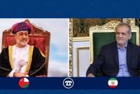 تأکید پزشکیان بر ادامه همکاری‌ها و گفت‌وگوهای منطقه‌ای با عمان