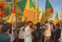 قدردانی عراقی‌ها از فداکاری‌های ایران و حاج قاسم در جشن خروج آمریکا