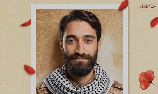 مرثیه‌خوانی حاج سعید حدادیان در منزل رزمنده شهید حزب‌الله لبنان