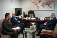 دیدار سفیر ایران با مومنی در جمهوری آذربایجان