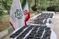 کشف ۱۲۲ قبضه سلاح جنگی در مرزهای جنوبی سیستان و بلوچستان
