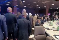خروج هیئت ایران از سالن اجلاس سیکا در حین سخنرانی رئیس رژیم صهیونیستی